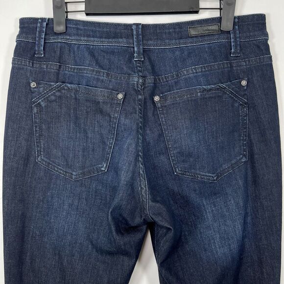 Buckle Black Skinny Jeans Womens Size 31x32 Blue Mid Rise Dark Wash Fit No. 76 - Picture 11 of 15